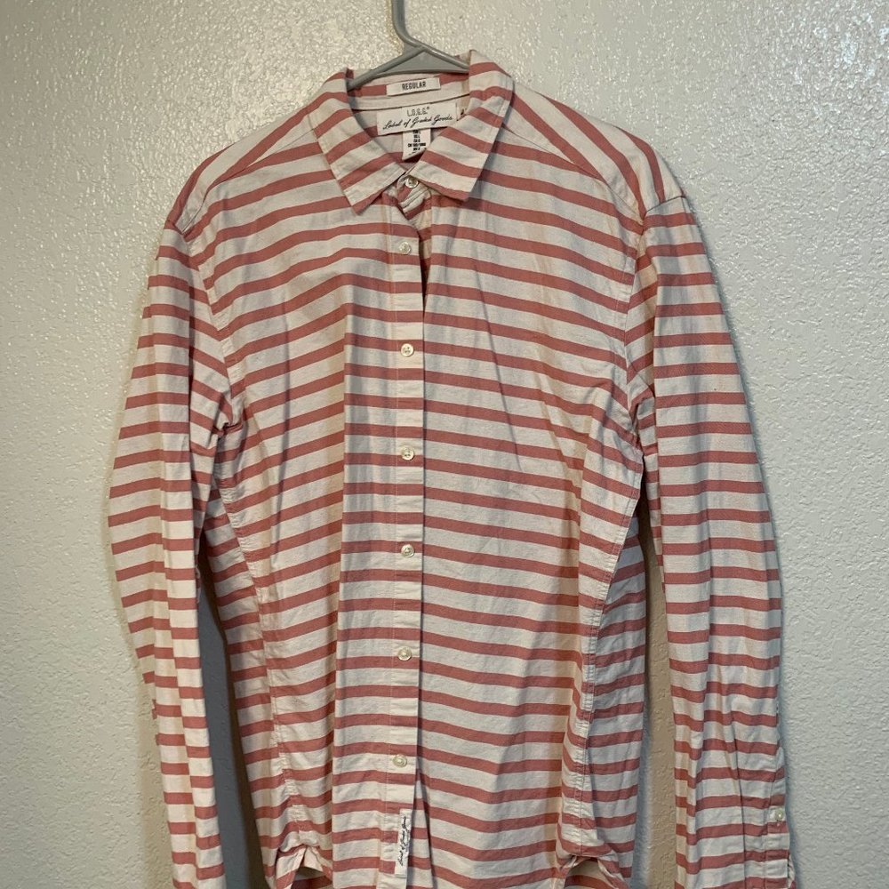 H&M striped button-up